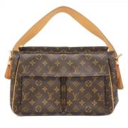 Pre-owned Fabric louis-vuitton-bags Louis Vuitton Vintage , Brown , Da...