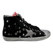 Zwart Grijs Sneakers Francy Stijl Golden Goose , Black , Dames