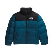 Blauwe Hooded Nylonjas The North Face , Blue , Heren