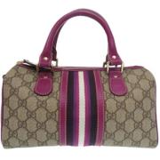 Pre-owned Fabric gucci-bags Gucci Vintage , Brown , Dames