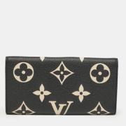 Pre-owned Coated canvas wallets Louis Vuitton Vintage , Black , Dames