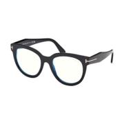 Stijlvolle Zwarte Zonnebril Tom Ford , Black , Unisex