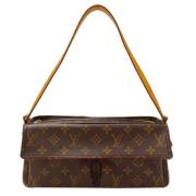 Pre-owned Canvas louis-vuitton-bags Louis Vuitton Vintage , Brown , Da...