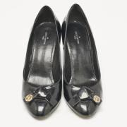 Pre-owned Fabric heels Louis Vuitton Vintage , Black , Dames