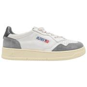 Sneakers Low Man Goat Suede Autry , White , Heren