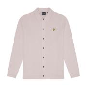 Gebreide Dubbel Gebreide Shirt Lyle & Scott , Beige , Heren