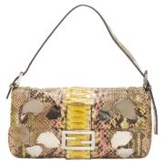 Pre-owned Leather fendi-bags Fendi Vintage , Multicolor , Dames