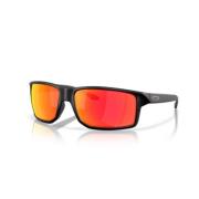 Sportieve zonnebril met uniek ontwerp Oakley , Black , Unisex