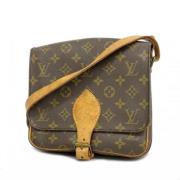 Pre-owned Fabric louis-vuitton-bags Louis Vuitton Vintage , Brown , Da...