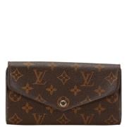 Pre-owned Canvas wallets Louis Vuitton Vintage , Brown , Dames