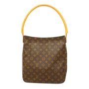 Pre-owned Canvas louis-vuitton-bags Louis Vuitton Vintage , Brown , Da...