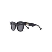 Zwarte Casual Zonnebril Gucci , Black , Dames