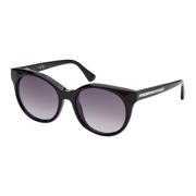 Black/Dark Grey Shaded Sunglasses WEB Eyewear , Black , Unisex