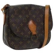 Pre-owned Canvas louis-vuitton-bags Louis Vuitton Vintage , Brown , Da...