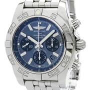 Pre-owned Glass watches Breitling Pre-owned , Blue , Heren