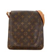 Pre-owned Canvas louis-vuitton-bags Louis Vuitton Vintage , Brown , Da...