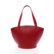 Pre-owned Leather louis-vuitton-bags Louis Vuitton Vintage , Red , Dam...