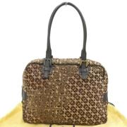 Pre-owned Leather handbags Fendi Vintage , Brown , Dames