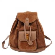 Pre-owned Suede gucci-bags Gucci Vintage , Brown , Dames