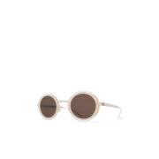 Stijlvolle Pearl Zonnebril Mykita , Beige , Unisex