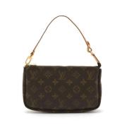 Pre-owned Canvas louis-vuitton-bags Louis Vuitton Vintage , Brown , Da...