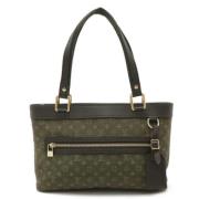 Pre-owned Canvas louis-vuitton-bags Louis Vuitton Vintage , Green , Da...