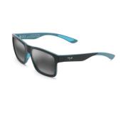 Stijlvolle Platte Zonnebril Maui Jim , Black , Unisex