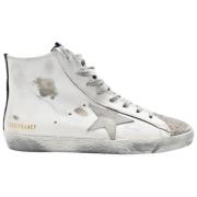 Luipaard Ster Sneakers Golden Goose , White , Dames