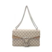 Pre-owned Canvas gucci-bags Gucci Vintage , Beige , Dames