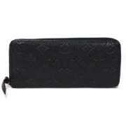 Pre-owned Canvas wallets Louis Vuitton Vintage , Black , Dames