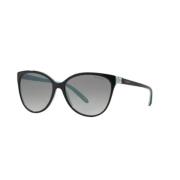 Stijlvolle 4089B Sole Zonnebril Tiffany & Co. , Black , Unisex