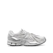 Grijze Mesh Sneakers Metallic Finish Design New Balance , Gray , Heren