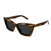 Elegante Leren Schoudertas Saint Laurent , Brown , Unisex