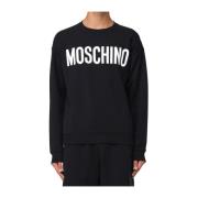 Zwarte Sweaters voor Mannen Moschino , Black , Heren