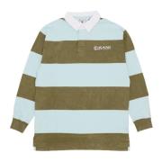 Lange Mouw Sport Rugby Shirt Karl Kani , Green , Heren