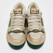 Pre-owned Leather sneakers Gucci Vintage , Multicolor , Heren