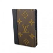 Pre-owned Fabric wallets Louis Vuitton Vintage , Black , Heren