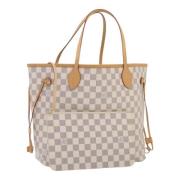 Pre-owned Canvas louis-vuitton-bags Louis Vuitton Vintage , White , Da...