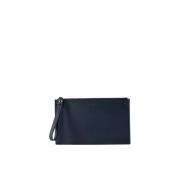 Heren Clutch Tas Orciani , Blue , Heren