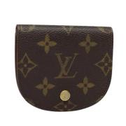 Pre-owned Canvas wallets Louis Vuitton Vintage , Brown , Dames