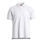 Polo T-shirt voor stijlvolle uitstraling Parajumpers , White , Heren