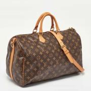 Pre-owned Canvas handbags Louis Vuitton Vintage , Brown , Dames