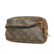 Pre-owned Fabric louis-vuitton-bags Louis Vuitton Vintage , Brown , Da...