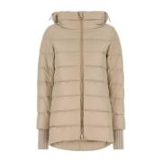 Beige Donsjack voor Vrouwen Herno , Beige , Dames