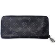 Pre-owned Fabric wallets Louis Vuitton Vintage , Black , Heren