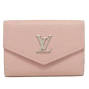 Pre-owned Leather wallets Louis Vuitton Vintage , Pink , Dames