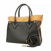 Pre-owned Leather louis-vuitton-bags Louis Vuitton Vintage , Black , D...