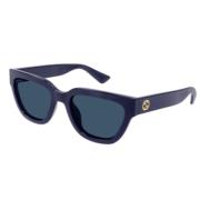 Stijlvolle zonnebril Gucci , Blue , Dames