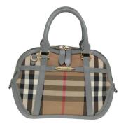 Pre-owned Canvas handbags Burberry Vintage , Beige , Dames