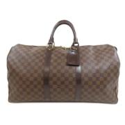 Pre-owned Canvas louis-vuitton-bags Louis Vuitton Vintage , Brown , Da...